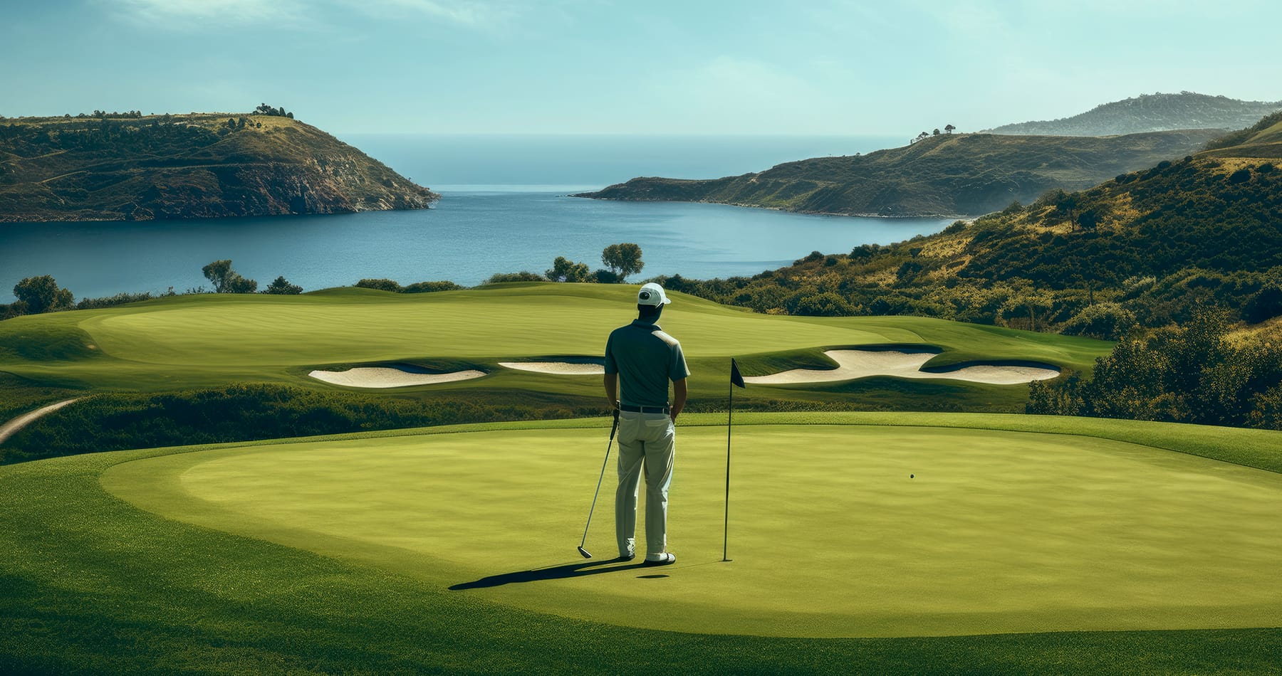 The Perfect Swing: Golfing with Ocean Views